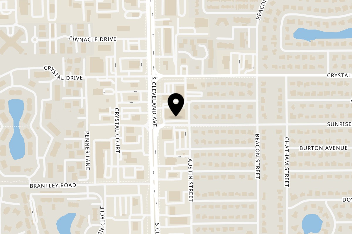 Map showing the location of Taberna Ole on 12377 S Cleveland Ave Ste 3B in Fort Myers